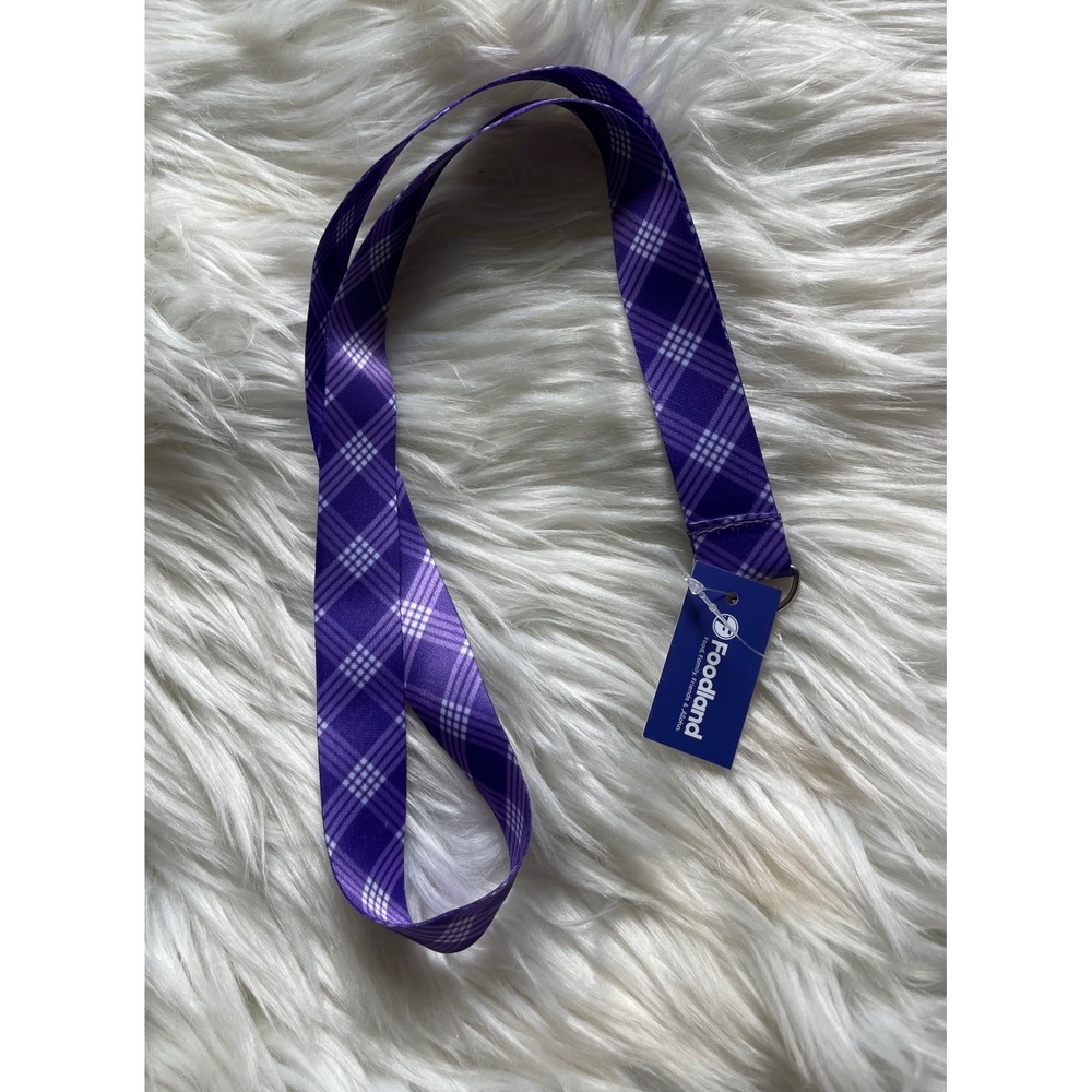 Palaka Lanyard Purple Foodland Hawaii NWT